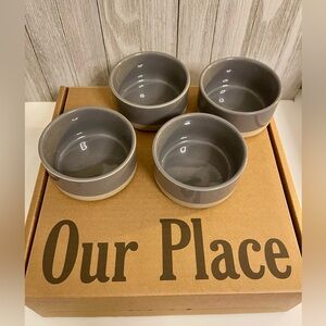 Our Place Charcoal Ceramic Bowl Set
